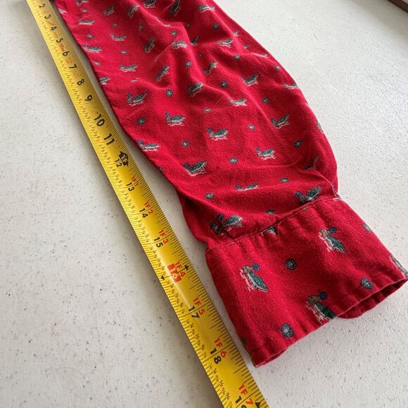 GAP Mens Shirt Medium Mallard Duck Button Up Vintage 80s Outdoor - Picture 5 of 6